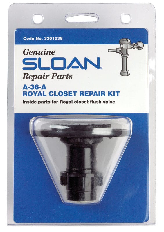 Sloan 3301036 Regal Toilet Repair Kit Black Plastic