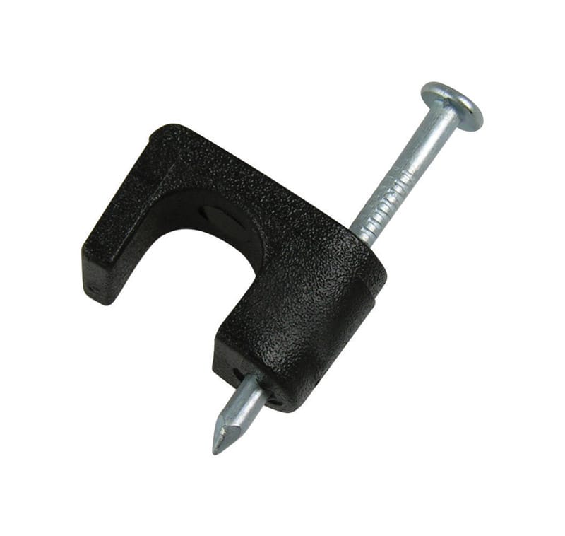 Gardner Bender PSB-165 1/4 in. W Plastic Insulated Coaxial Staple 50 pk