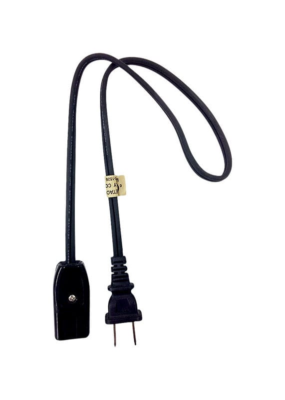 Projex 1AD-003-002FBKP HPN 18/2 HPN 125 V 2 ft. L Appliance Cord