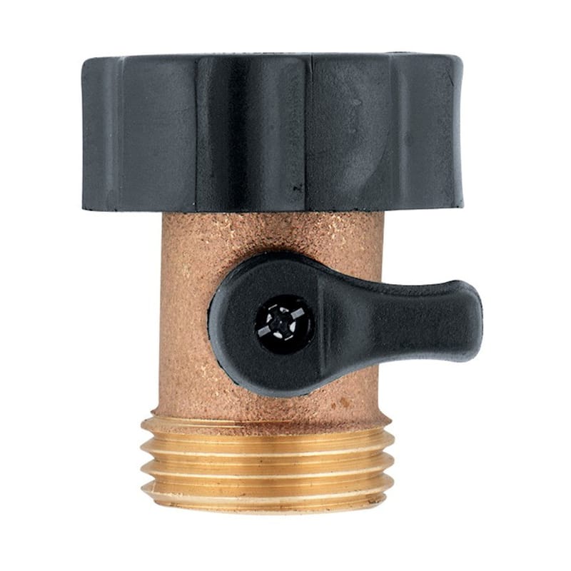 Orbit 58270N Brass Threaded Female/Male Shut-off Coupling