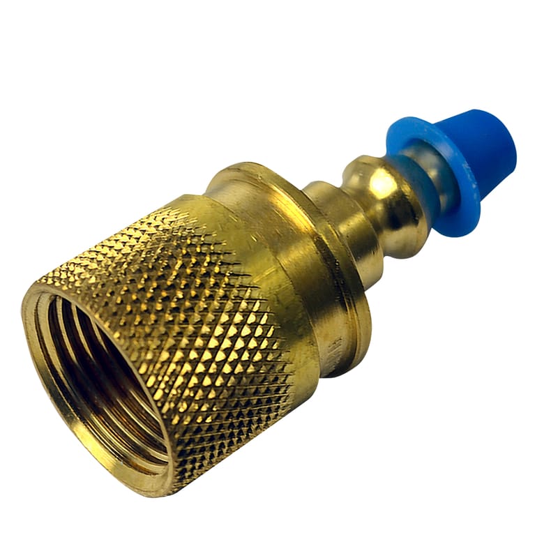 MR. Heater F276329 7/8 in. D Brass Female P.O.L. x Male Plug Propane Cylinder Fill Plug