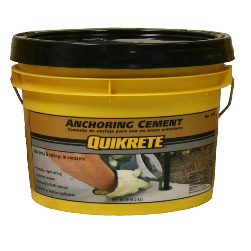 Quikrete 124511 Anchoring Cement 10 lb Gray
