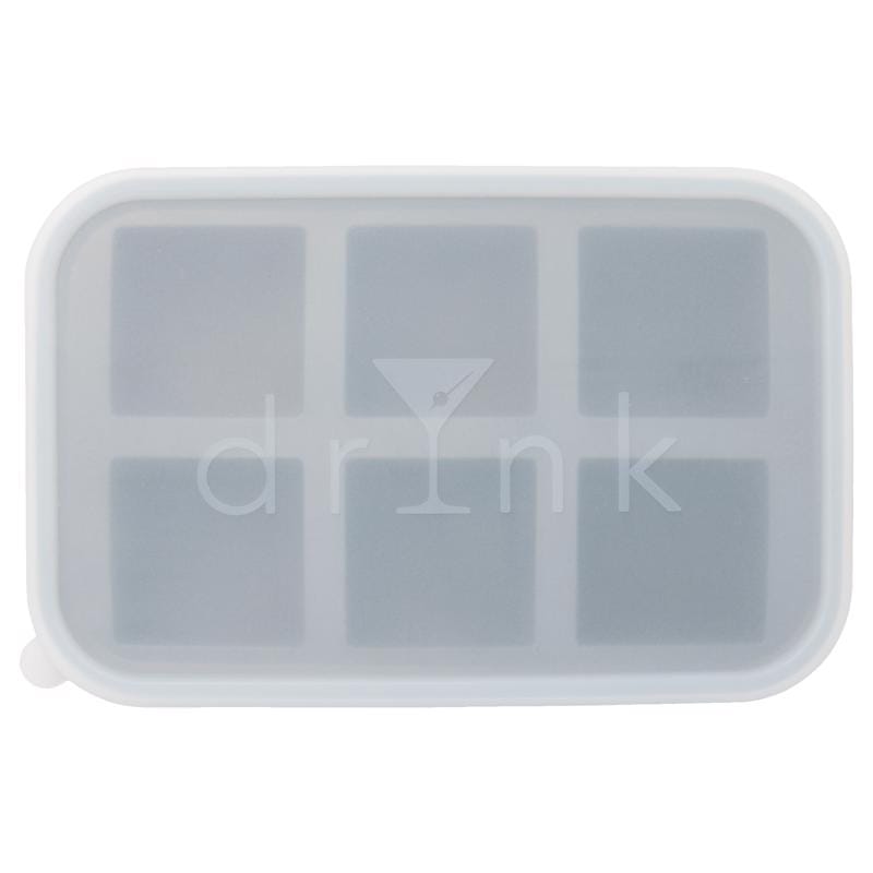 Blueoco DRY-1103 Drynk Gray Silicone Stacking Ice Tray