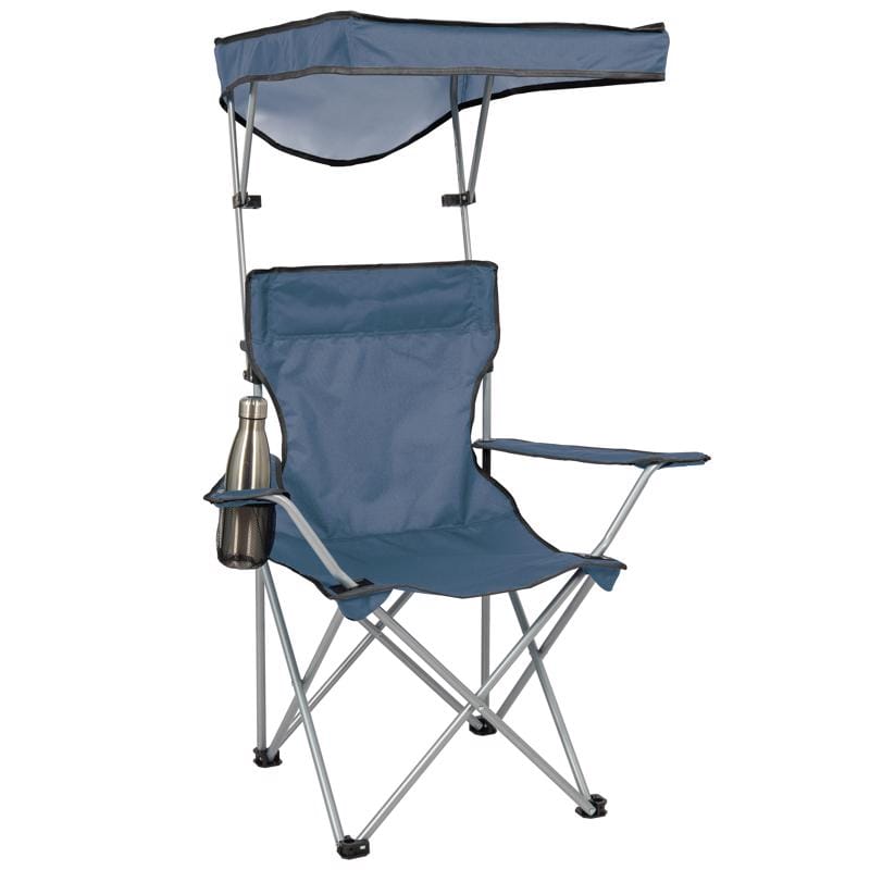Quikchair QC100CP-456PK4 Blue Folding Chair