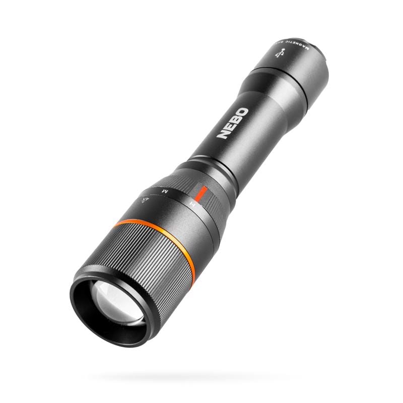 Nebo NEB-FLT-0019 Davinci 1500 lm Black LED Rechargeable Rechargeable Flashlight 18650 Battery