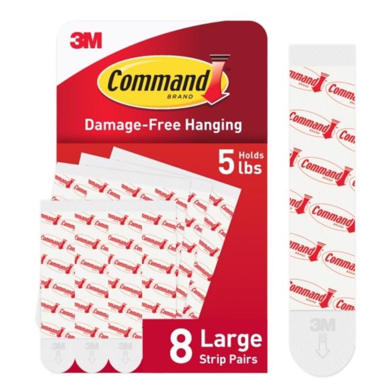 3M 17023-8ESF Refill Strp Wht Lrg Foam
