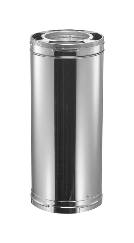 Duravent 6DP-36 DuraPlus 6 in. D X 36 in. L Galvanized Steel Chimney Pipe