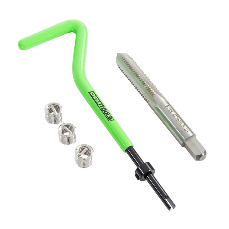 Oemtools 25604 5/16 in. Stainless Steel Non Locking Helical Thread Repair Kit UNC 5/16 - 18 in.