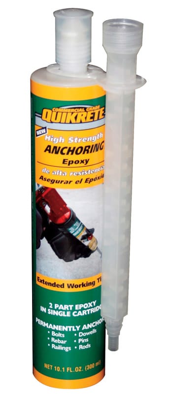 Quikrete 862031 High Strength Epoxy Gray Epoxy 8.6 oz