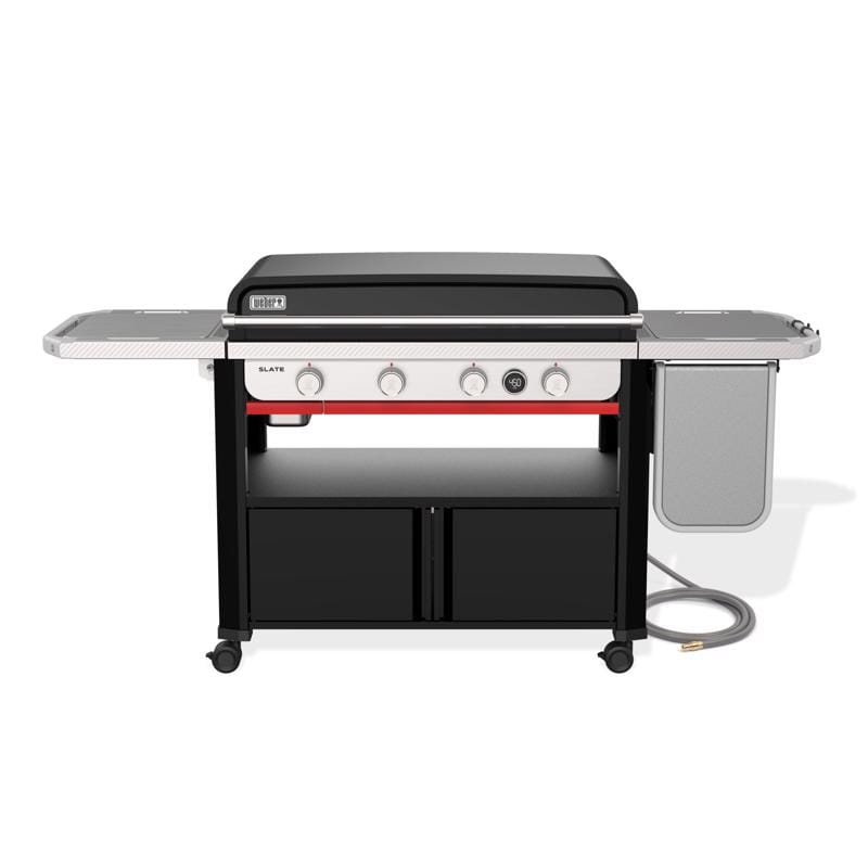 Weber 1501350 Slate 36" Rust-Resistant 4 Burner Natural Gas Outdoor Griddle Black
