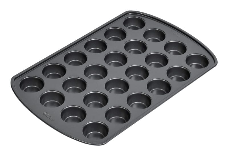 Wilton 191003008 10-1/2 in. W X 16-5/16 in. L Mini Muffin Pan Gray