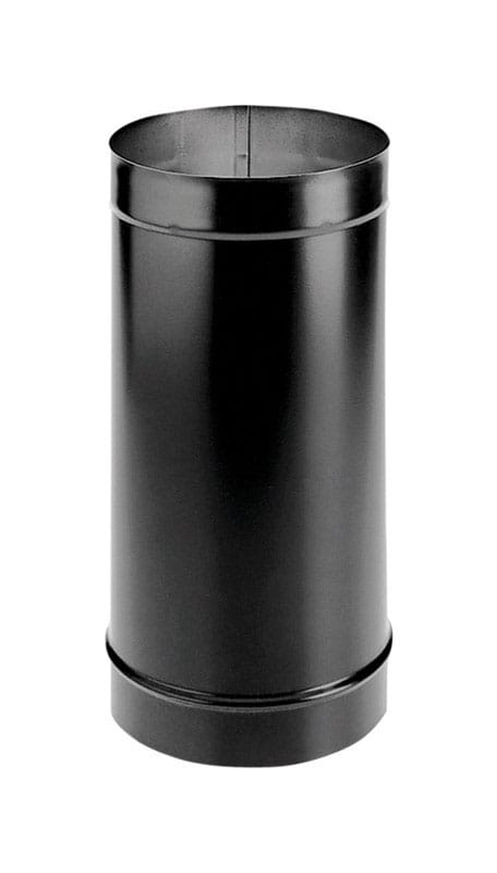 Duravent 6DVL-12 6 in. D X 12 in. L Galvanized Steel Double Wall Stove Pipe