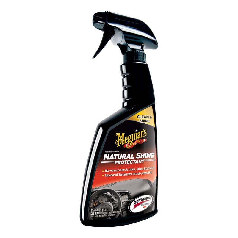 Meguiar'S G4116 Natural Shine Plastic/Rubber/Vinyl Protectant Spray 16 oz