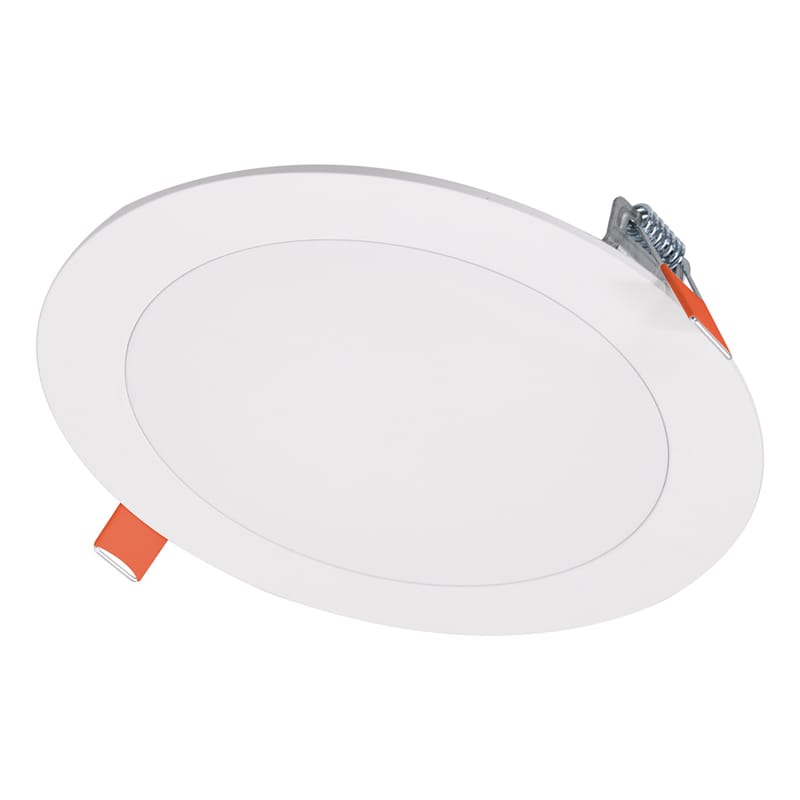 Halo HLBSL609FS5 HLB Lite Matte White 6 in. W LED Canless Recessed Downlight 12.6 W