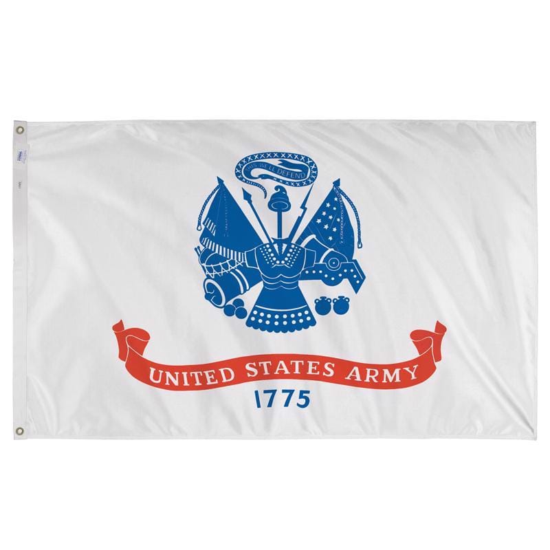 Valley Forge BTUSAM3 Army Military Flag 3 ft. W X 5 ft. L