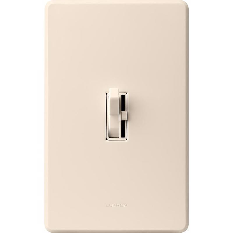 Lutron TGCL-153PH-LA Toggler Light Almond 150 W 3-Way Dimmer Switch 1 pk