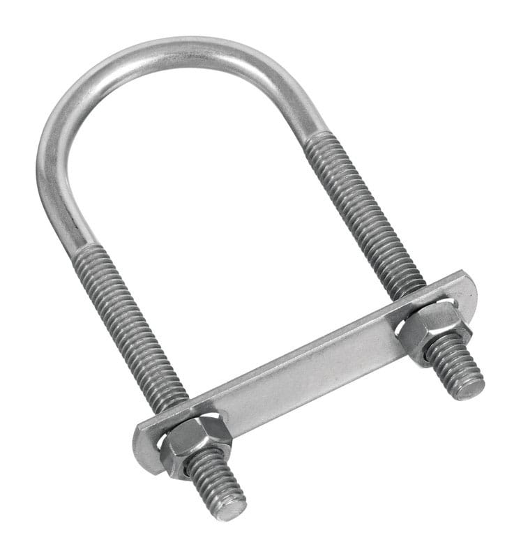 National Hardware N222-455 5/16 in. X 1-3/4 in. W X 4-1/4 in. L Coarse Zinc-Plated Stainless Steel U-Bolt
