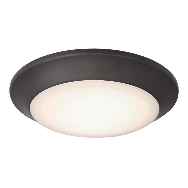 Westinghouse 6134100 Color Changing Technology 1.25 in. H X 7.5 in. W X 7.5 in. L Frost Black Ceiling Fixtur