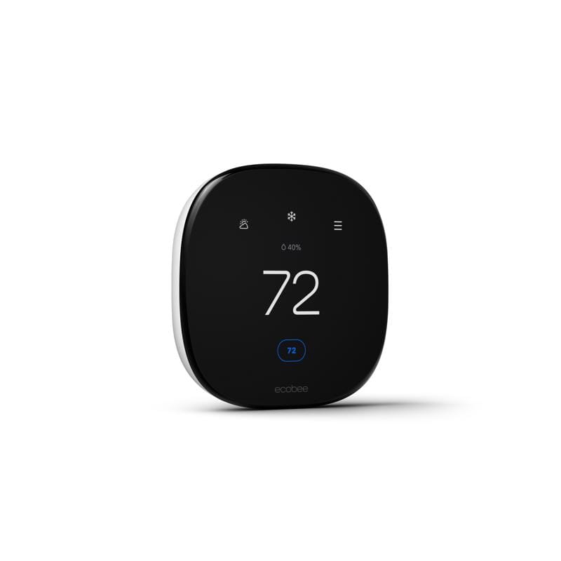 Ecobee EB-STATE6L-01 Enhanced Built In WiFi Heating and Cooling Touch Screen Smart-Enabled Thermostat