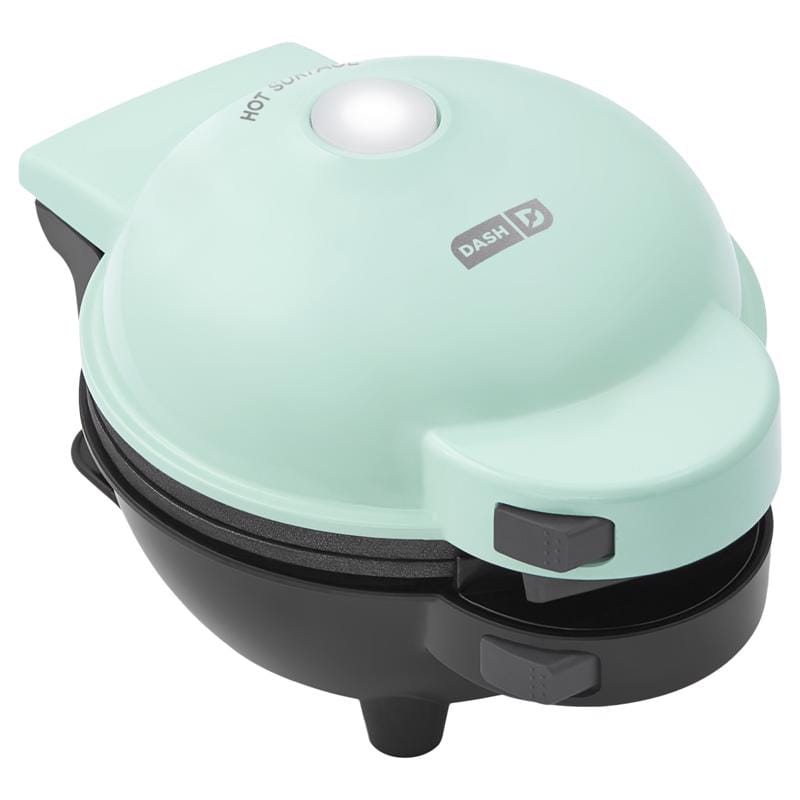Dash DIW026GBAQ04 1 waffle Aqua Plastic Waffle Maker