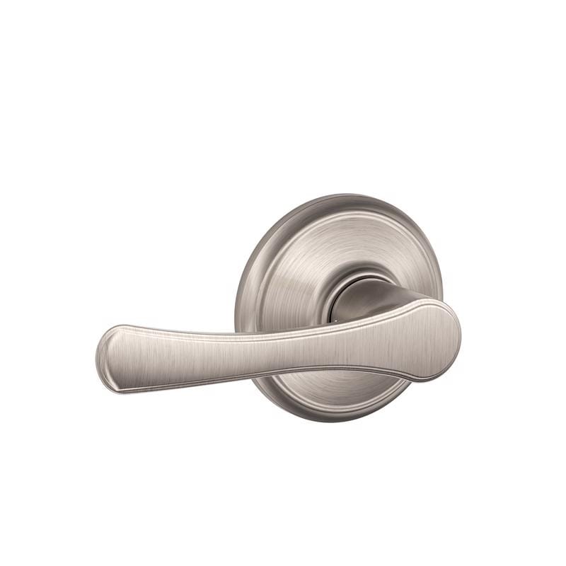 Schlage F10VVLA619 Avila Satin Nickel Passage Lever
