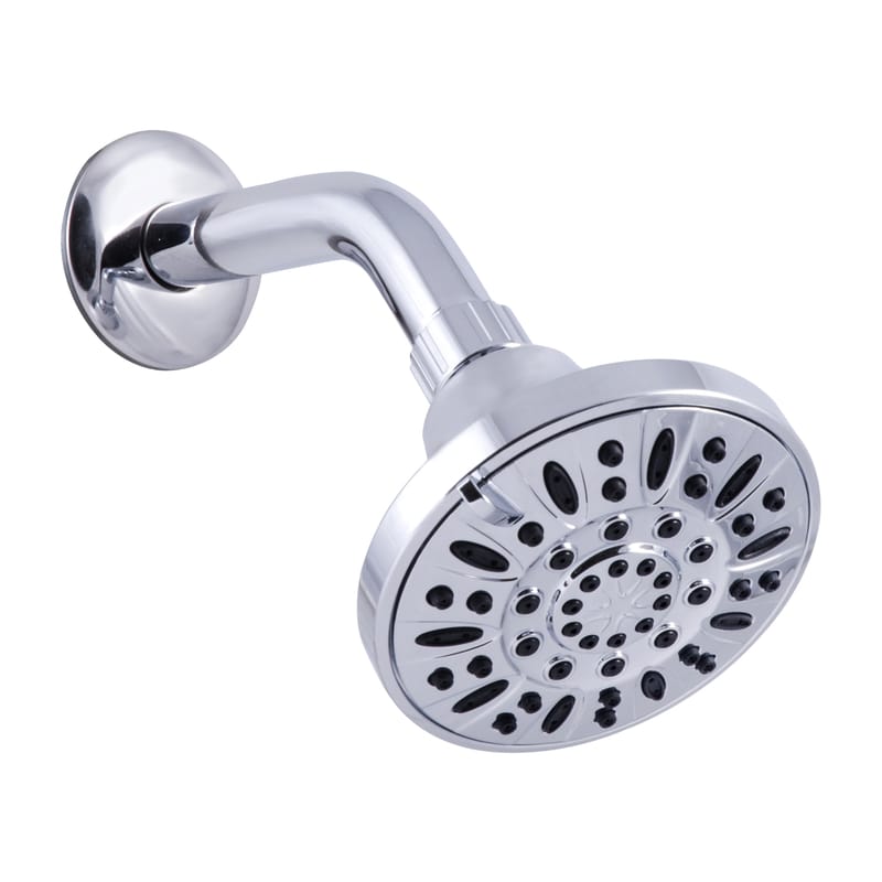 Oakbrook Collection 520 A3355CCP-WS Chrome PVC 3 settings Wallmount Showerhead 1.8 gpm