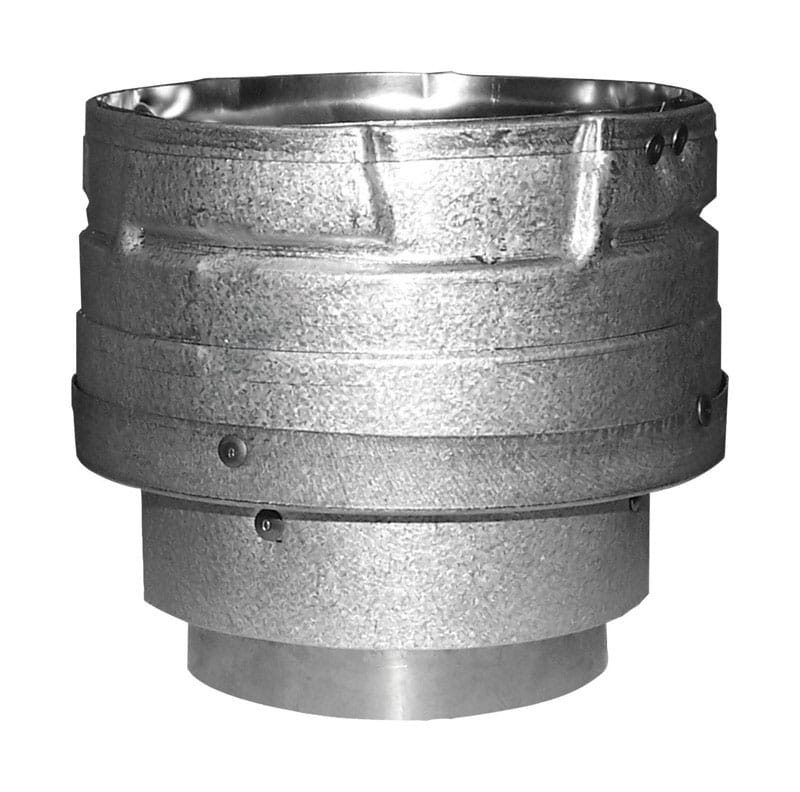 Duravent 3PVL-ADR 3 in. D Stainless Steel Appliance Pipe Adapter