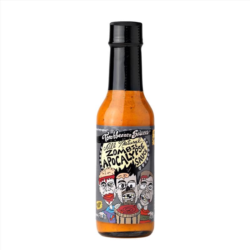 Torchbearer Sauces 8.5509E+11 Zombie Apocalypse Hot Sauce 5 oz