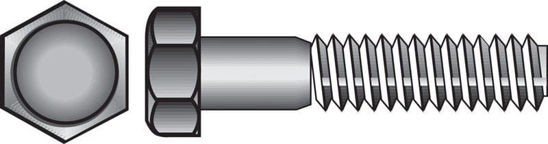 Hillman 811672 5/8 in. D X 6 in. L Hot Dipped Galvanized Steel Hex Bolt 25 pk