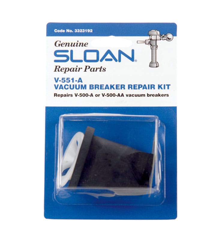 Sloan 3323192 Vacuum Breaker Repair Kit Black Plastic/Rubber