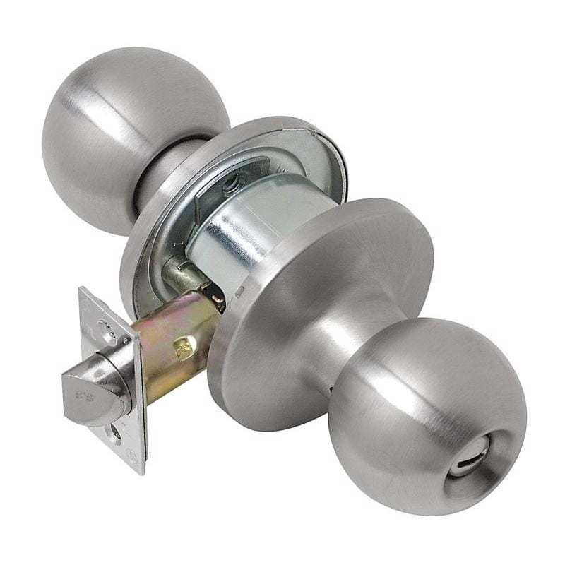 Tell CL100052 Empire Satin Stainless Steel Privacy Lockset 1-3/4 in.
