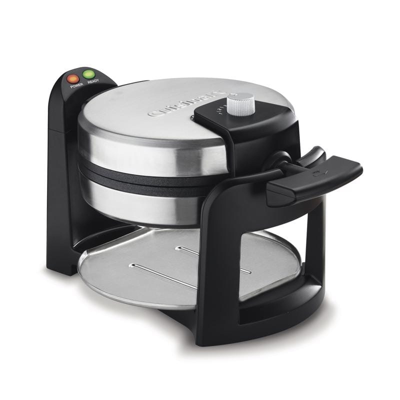 Cuisinart WAF-F30NAS 1 waffle Brushed Silver Stainless Steel Rotary Waffle Maker
