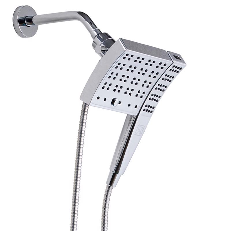 Seventy 12161 Danco Seventy Chrome ABS 3 settings Showerhead Combo 1.8 gpm