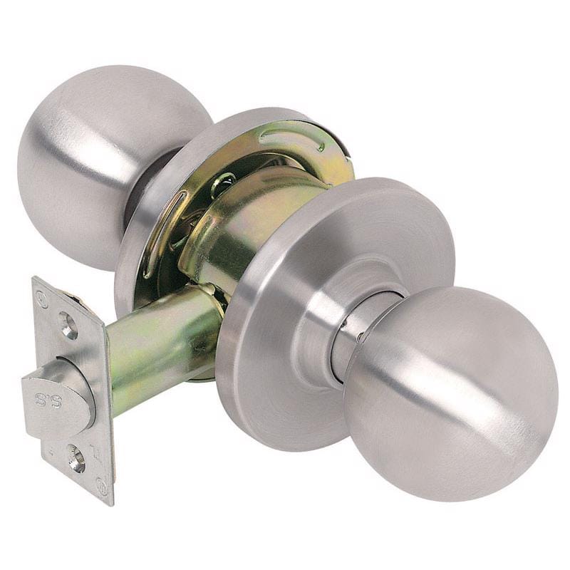Tell CL100003 Cortland Satin Chrome Passage Lockset 1-3/4 in.