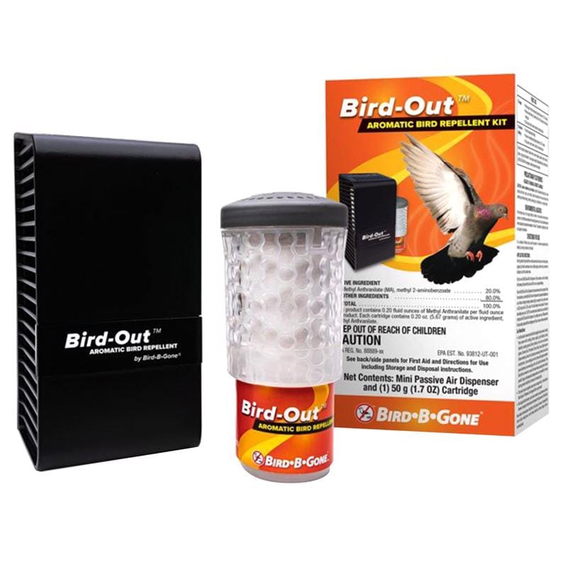 Bird-B-Gone BIRDOUT-KIT Bird-Out Bird Repeller Kit For Assorted Species 1 pk