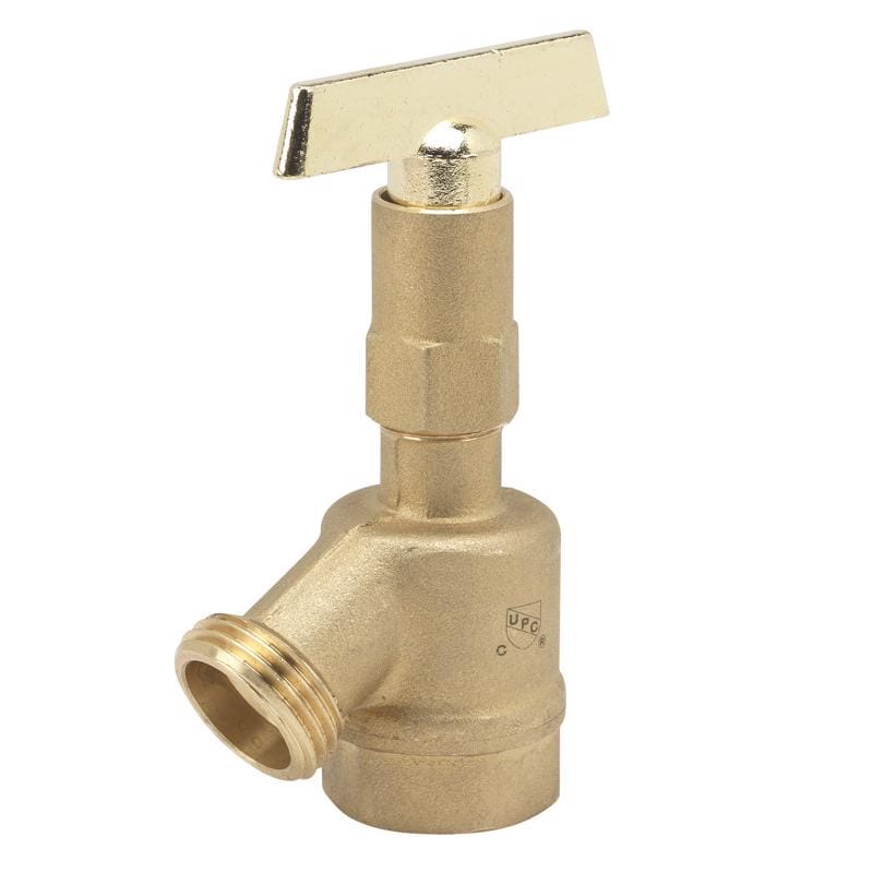 Homewerks VGRKEYB4 3/4 in. FIP X 3/4 in. MHT Brass Garden Valve