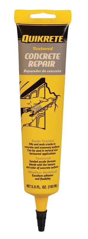 Quikrete 862013 Textured Concrete Repair 5.5 oz Gray