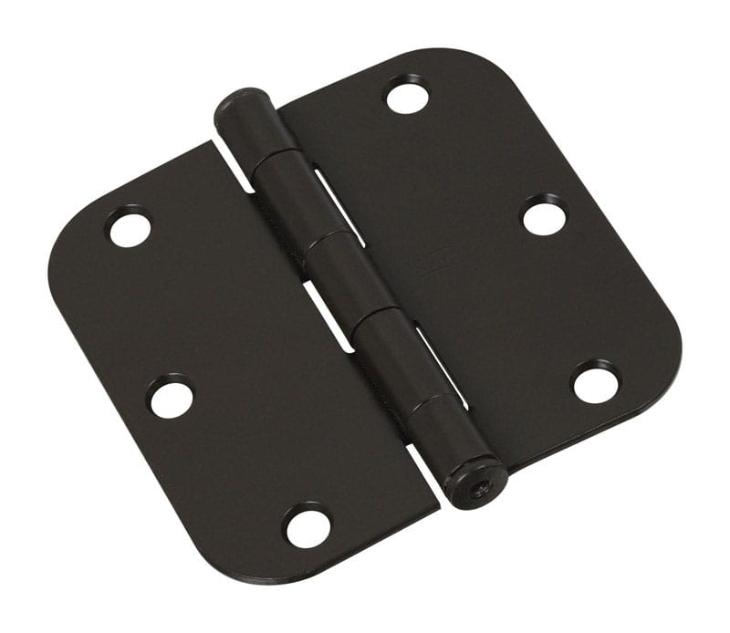 National Hardware N830-325 3-1/2 in. L Oil Rubbed Bronze Door Hinge 3 pk