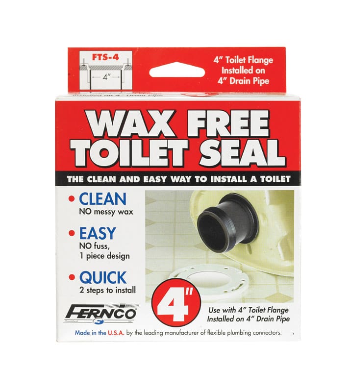 Fernco FTS-4 Wax Free 4" Toilet Seal PVC