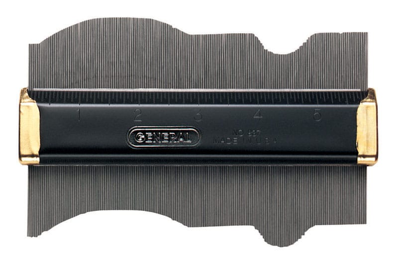 General Tools 837 Contour Gauge 6"