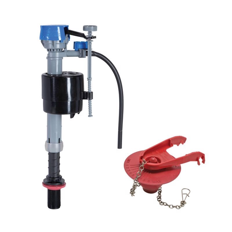 Fluidmaster K-400H-039-T14 PerforMAX Fill Valve And Flapper Kit Multicolored