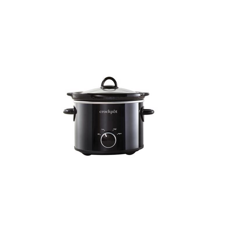 Crock-Pot 2121313 2 qt Black Stoneware Slow Cooker
