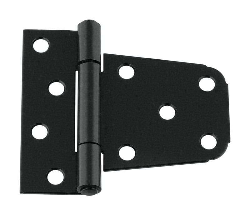 National Hardware N223-867 3.5 in. L Black Steel Extra Heavy Gate Hinge 1 pk