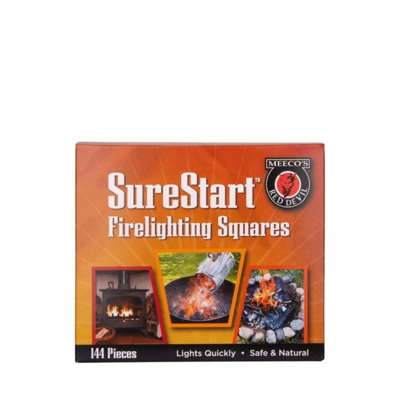 Meeco'S 419 RED DEVIL Wood Fiber Fire Starter 12 min 144 pc