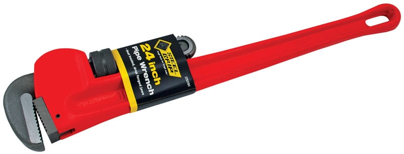 Steel Grip 2253151 Pipe Wrench 24 in. L 1 pc