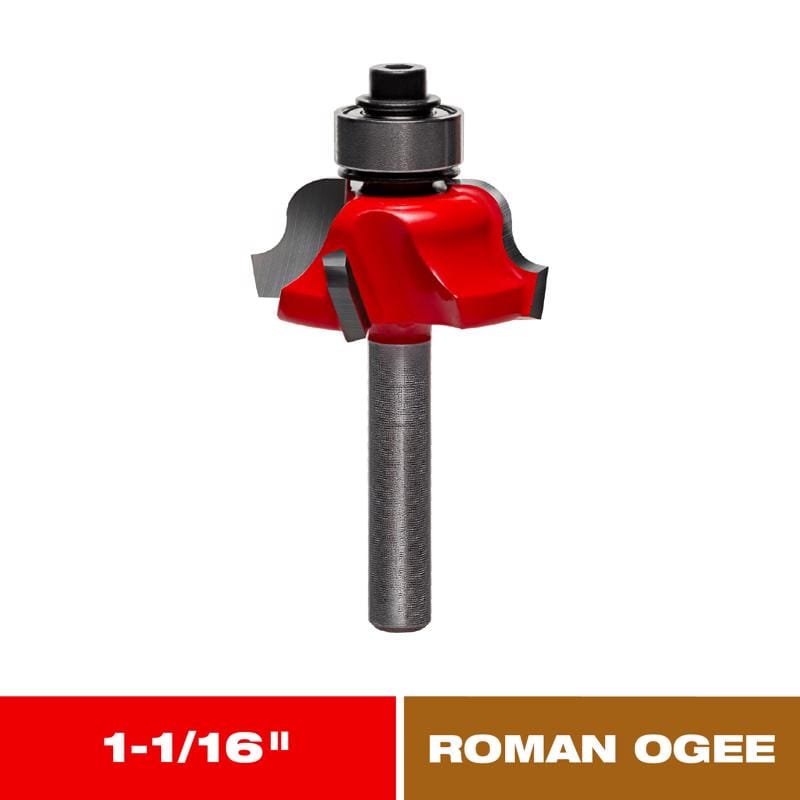 Diablo DR38100 1-1/16 in. D X 5/32 in. X 2-3/16 in. L Carbide Roman Ogee Bit