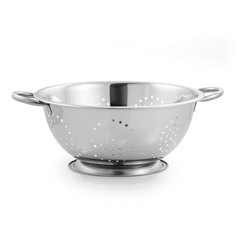 Mcsunley 726 Silver Stainless Steel Colander 5 qt