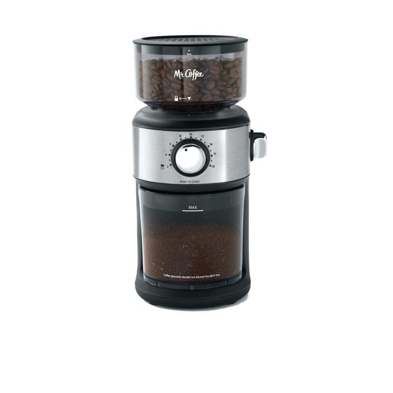 MR. Coffee BVMC-BMG25 Matte Black Plastic/Steel 18 cups Coffee Grinder