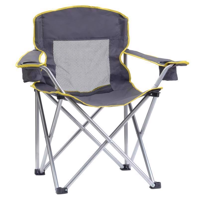 Quikchair 167580PK4 Gray Big Gy Folding Quad Chair