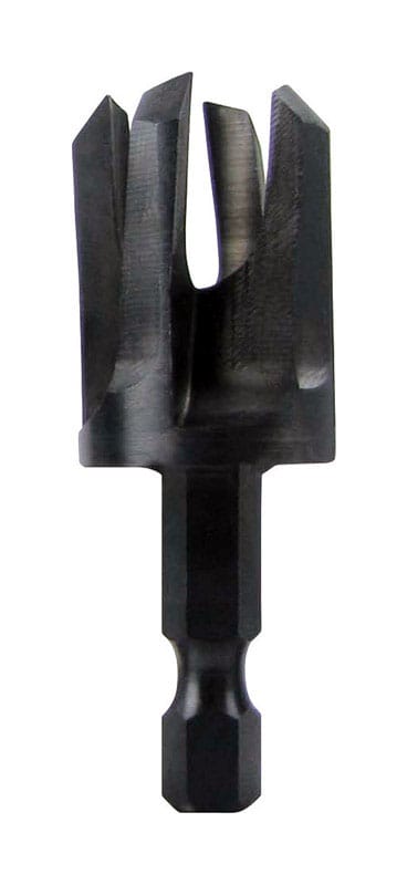 Make It Snappy 40332 1/2 in. X 2 in. L Steel Tapered Plug Cutter Hex 1 pc